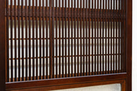 幅670ミリ スリムサイズ!! 杢目が浮かぶ古色の色彩で風情高まる大阪格子戸 F8620 在庫4枚