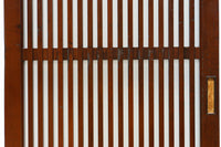 Lattice door F8638