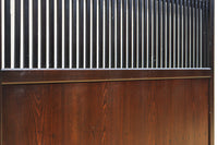Wide lattice door F8650