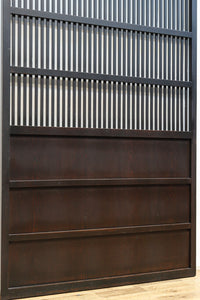 Wide lattice door F8650