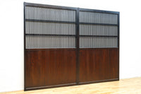 Wide lattice door F8650
