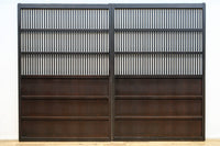 Wide lattice door F8650