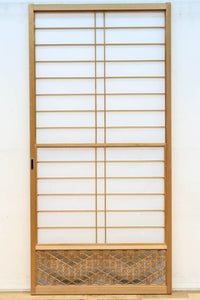 Snow-viewing shoji screen doors F8731