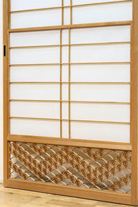Snow-viewing shoji screen doors F8731