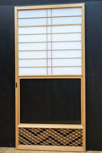 Snow-viewing shoji screen doors F8731
