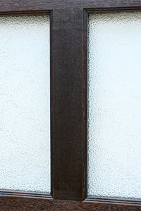 幅775ミリ スリム幅!! ダイヤガラスが煌めくレトロな雰囲気のガラス戸 F8736 在庫1枚