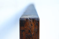 幅798ミリ 濃淡ある杢目とモールガラスが温かみのあるガラス戸 F8781 在庫1枚