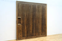 稀少特大幅1775ミリ 水墨画のような杉材杢目が映える風情ある蔵戸 G2324