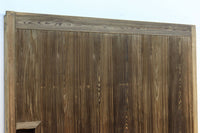 稀少特大幅1775ミリ 水墨画のような杉材杢目が映える風情ある蔵戸 G2324