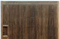 稀少特大幅1775ミリ 水墨画のような杉材杢目が映える風情ある蔵戸 G2324