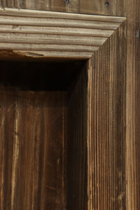 稀少特大幅1775ミリ 水墨画のような杉材杢目が映える風情ある蔵戸 G2324