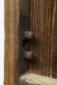 稀少特大幅1775ミリ 水墨画のような杉材杢目が映える風情ある蔵戸 G2324