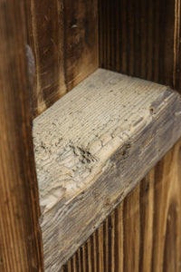 稀少特大幅1775ミリ 水墨画のような杉材杢目が映える風情ある蔵戸 G2324