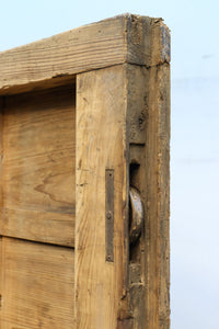 稀少特大幅1775ミリ 水墨画のような杉材杢目が映える風情ある蔵戸 G2324