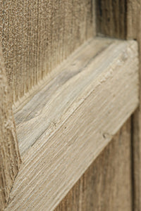 幅1315ミリ 時代を経た木地色が味わい深い総欅蔵戸 G2462