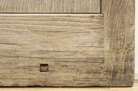 幅1315ミリ 時代を経た木地色が味わい深い総欅蔵戸 G2462