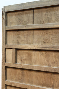 幅1315ミリ 時代を経た木地色が味わい深い総欅蔵戸 G2462