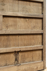 幅1315ミリ 時代を経た木地色が味わい深い総欅蔵戸 G2462