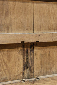 幅1315ミリ 時代を経た木地色が味わい深い総欅蔵戸 G2462