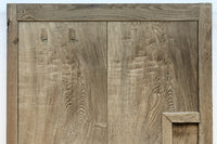 幅1315ミリ 時代を経た木地色が味わい深い総欅蔵戸 G2462