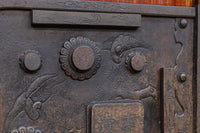 幅1195ミリ 美しい色艶に大振り重厚金具を添えた気品漂う庄内蔵戸 G2463