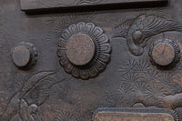 幅1195ミリ 美しい色艶に大振り重厚金具を添えた気品漂う庄内蔵戸 G2463