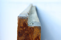 変わりデザイン‼ 升格子窓と鶴亀の絵柄が浮かぶ金具で風情漂う蔵戸 G2478