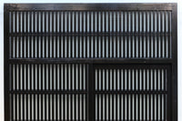 幅1513ミリ 繊細な格子の造りが美しいくぐり戸(裏面ワーロン入り) G2491