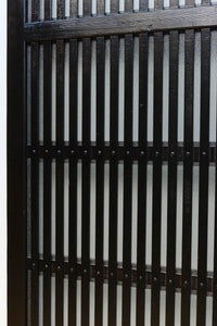 幅1513ミリ 繊細な格子の造りが美しいくぐり戸(裏面ワーロン入り) G2491