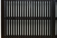 幅1513ミリ 繊細な格子の造りが美しいくぐり戸(裏面ワーロン入り) G2491