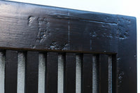 幅1513ミリ 繊細な格子の造りが美しいくぐり戸(裏面ワーロン入り) G2491