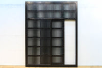 幅1513ミリ 繊細な格子の造りが美しいくぐり戸(裏面ワーロン入り) G2491