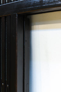 幅1513ミリ 繊細な格子の造りが美しいくぐり戸(裏面ワーロン入り) G2491