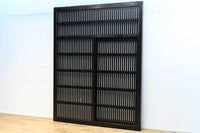 幅1513ミリ 繊細な格子の造りが美しいくぐり戸(裏面ワーロン入り) G2491