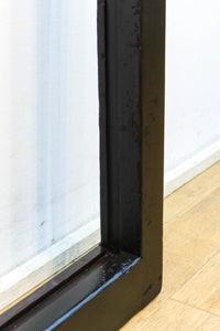 幅1513ミリ 繊細な格子の造りが美しいくぐり戸(裏面ワーロン入り) G2491