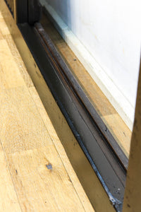 幅1513ミリ 繊細な格子の造りが美しいくぐり戸(裏面ワーロン入り) G2491