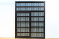 幅1513ミリ 繊細な格子の造りが美しいくぐり戸(裏面ワーロン入り) G2491