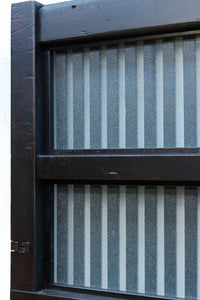 幅1513ミリ 繊細な格子の造りが美しいくぐり戸(裏面ワーロン入り) G2491