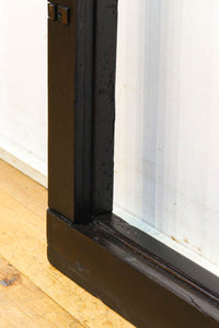 幅1513ミリ 繊細な格子の造りが美しいくぐり戸(裏面ワーロン入り) G2491