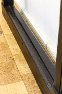 幅1513ミリ 繊細な格子の造りが美しいくぐり戸(裏面ワーロン入り) G2491