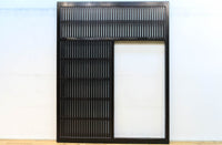 幅1513ミリ 繊細な格子の造りが美しいくぐり戸(裏面ワーロン入り) G2491