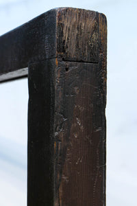 幅1513ミリ 繊細な格子の造りが美しいくぐり戸(裏面ワーロン入り) G2491