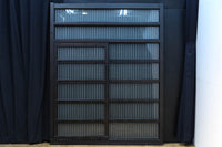 幅1513ミリ 繊細な格子の造りが美しいくぐり戸(裏面ワーロン入り) G2491