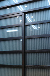 幅1513ミリ 繊細な格子の造りが美しいくぐり戸(裏面ワーロン入り) G2491