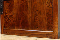 幅1276ミリ 総欅作り‼︎ 大型極上龍虎金具をまとう重厚感溢れる庄内蔵戸 G2494