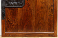 幅1276ミリ 総欅作り‼︎ 大型極上龍虎金具をまとう重厚感溢れる庄内蔵戸 G2494