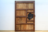 幅1276ミリ 総欅作り‼︎ 大型極上龍虎金具をまとう重厚感溢れる庄内蔵戸 G2494