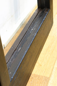 幅1163ミリ!! 大きな升目ですっきりとしたガラス入り格子くぐり戸 G2496