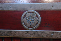 稀少波にうさぎ金具を纏う稀少全面金具能登蔵戸 G2515