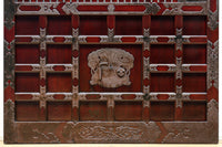 稀少波にうさぎ金具を纏う稀少全面金具能登蔵戸 G2515